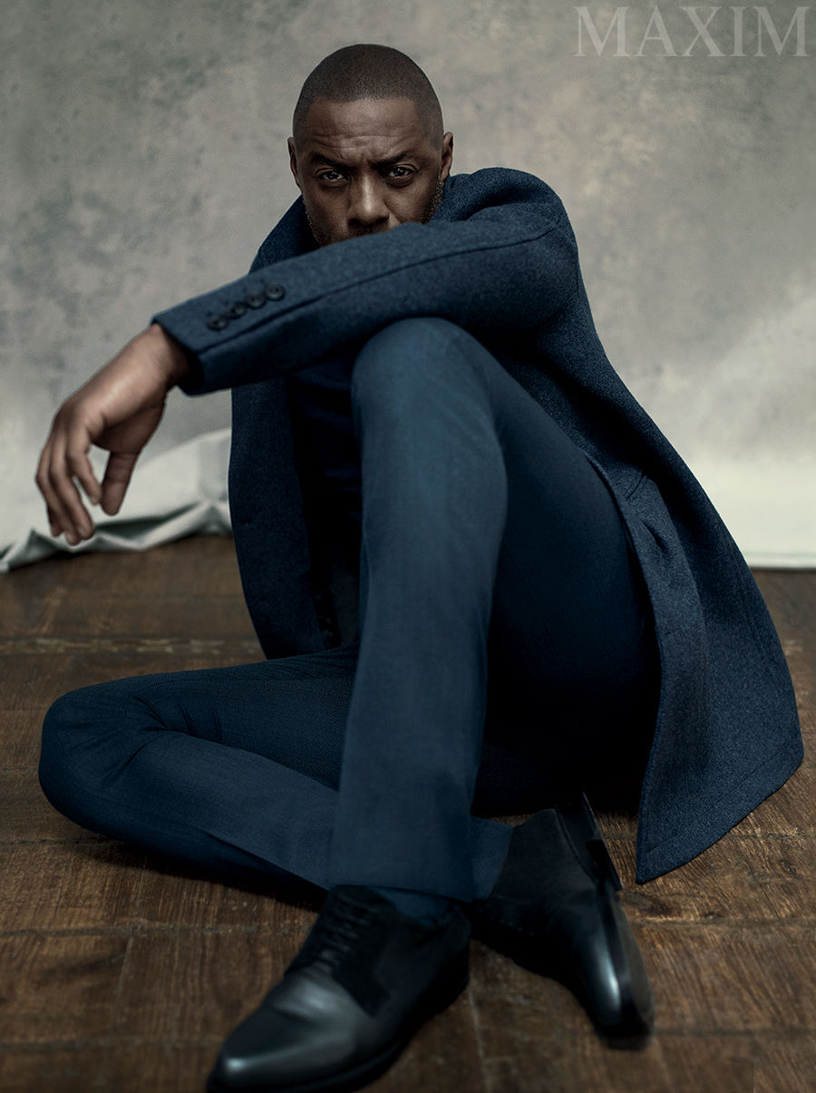 Idris Elba Covers September 2015 Maxim