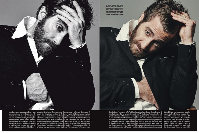 Jake Gyllenhaal is a little rough around the edges in Givenchy.