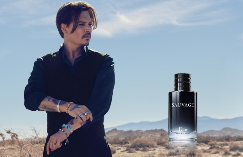 Johnny Depp for Sauvage Dior Fragrance Campaign