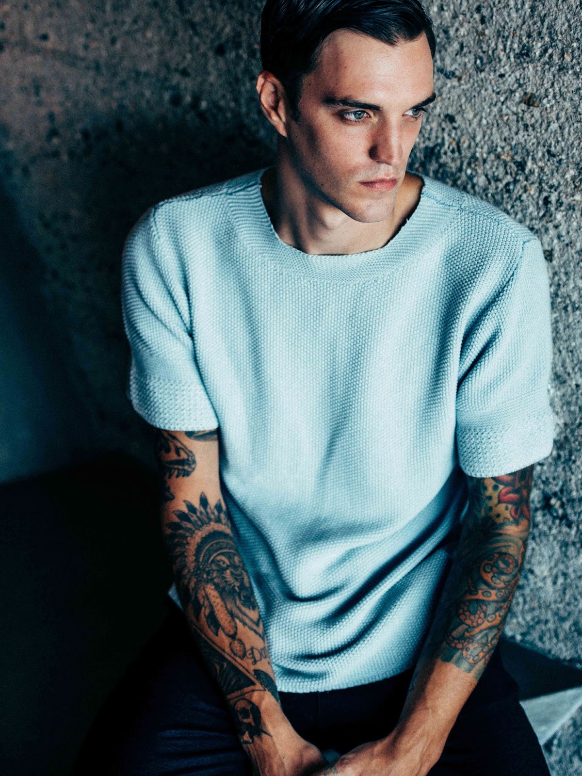 Josh Beech Models Matiere Spring/Summer 2016 Preview.