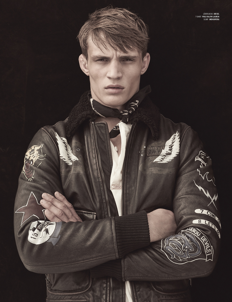Julian Schneyder Models Cowboy Style in For Boy Fashion Editorial – The ...