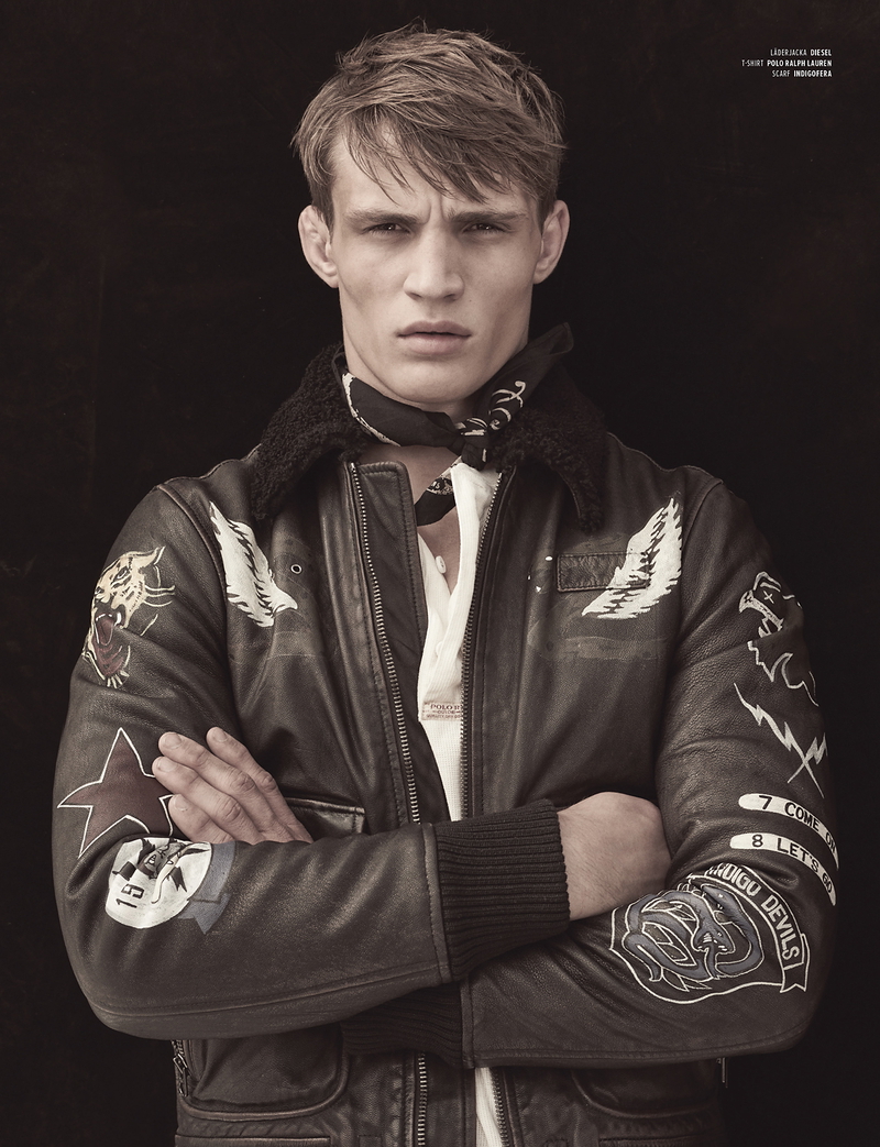 Julian Schneyder Models Cowboy Style in For Boy Fashion Editorial – The ...