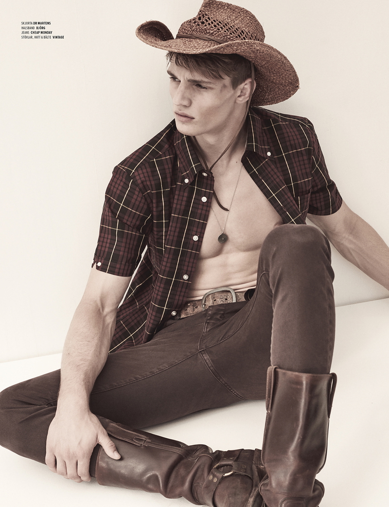 Julian Schneyder For Boy Western Themed Cowboy Fashion Editorial 2015 010