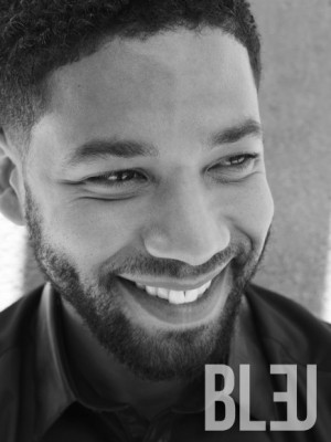 Jussie Smollett Bleu 2015 Cover Photo Shoot 008