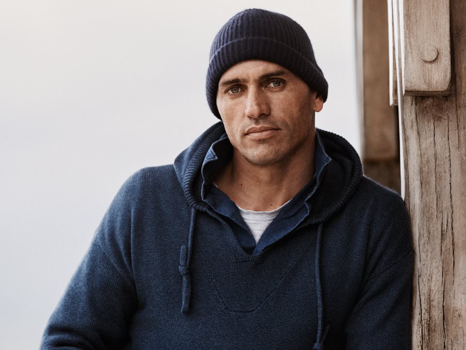 Kelly Slater Models Outerknown for Mr Porter Shoot | The Fashionisto