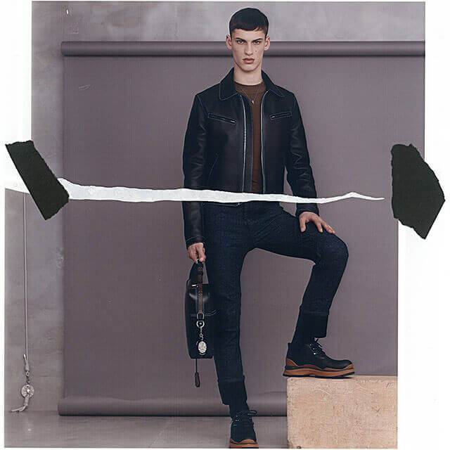 Model Watch: David Trulik in Louis Vuitton Fall-Winter 2015/16 Campaign