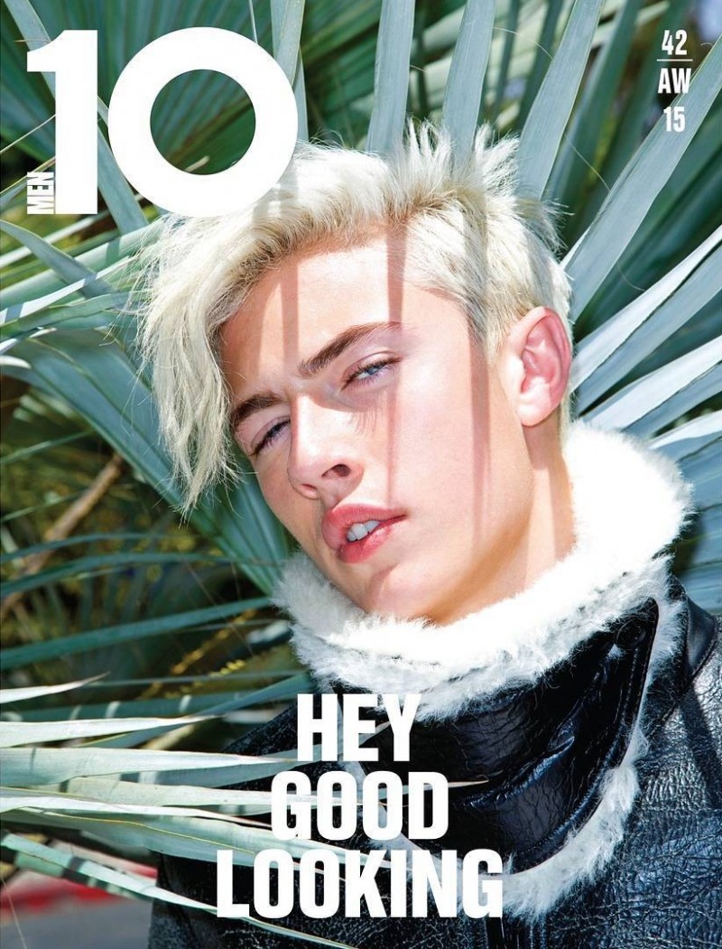 Lucky Blue Smith 10 Men Fall Winter 2015 Cover