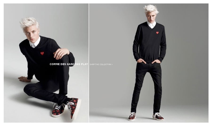 Lucky Blue Smith Simons Fall 2015 Fashion Shoot