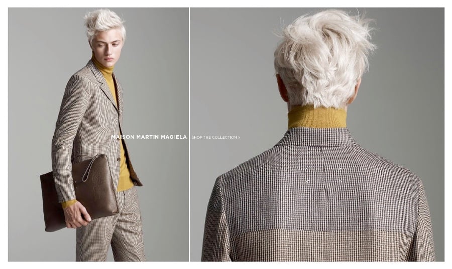 Lucky Blue Smith Simons Fall 2015 Fashion Shoot