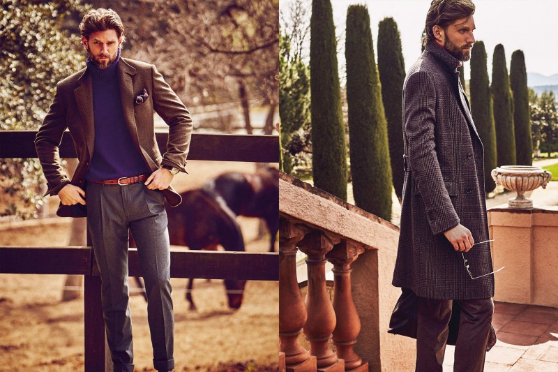 RJ Rogenski photographed by Gonzalo Machado for Massimo Dutti