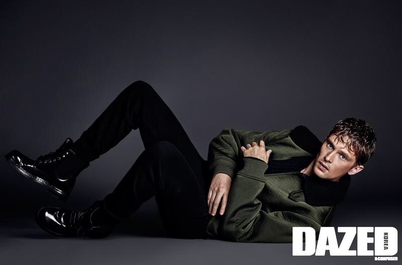 Mathias Lauridsen graces the pages of Dazed & Confused Korea.