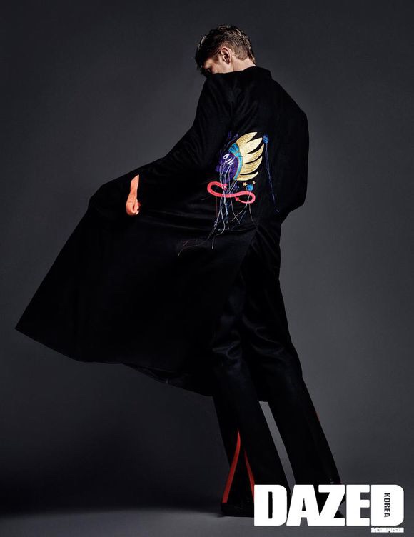 Mathias Lauridsen is High Fashion Vision for Dazed & Confused Korea ...