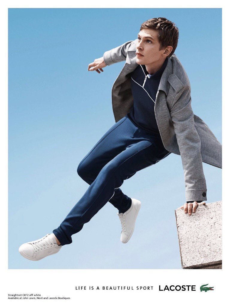 Mathias Lauridsen Lacoste Fall Winter 2015 Campaign