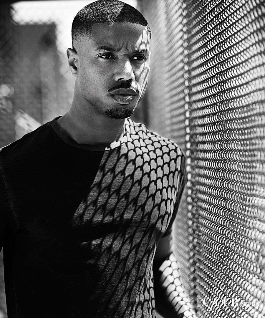 Michael B Jordan Poses For Dujour Photo Shoot The