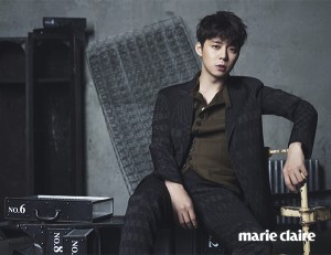 Park Yoochun Marie Claire Korea September 2015 Photo Shoot 001