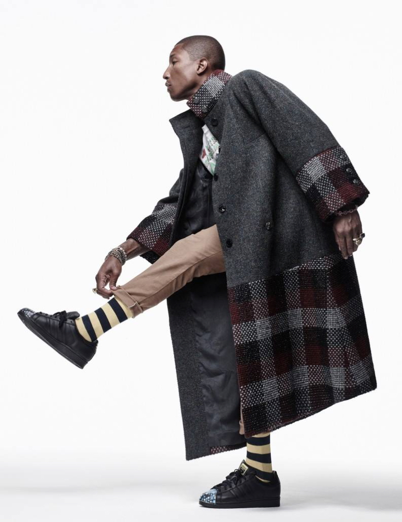 Pharrell Williams photographed by Choi Yong Bin for Harper's Bazaar Man Korea's September 2015 Issue