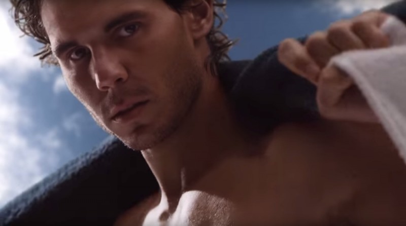 Spanish tennis player Rafael Nadal for Tommy Hilfiger