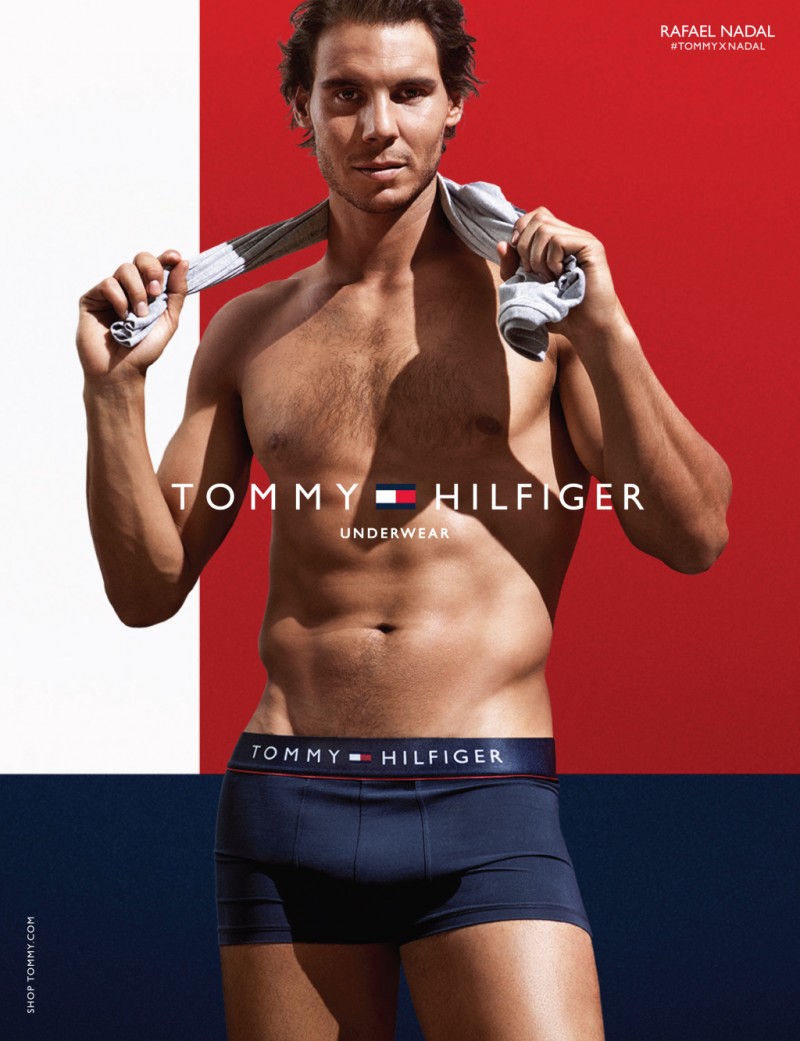 Rafael Nadal fronts Tommy Hilfiger's 2015 Underwear Campaign