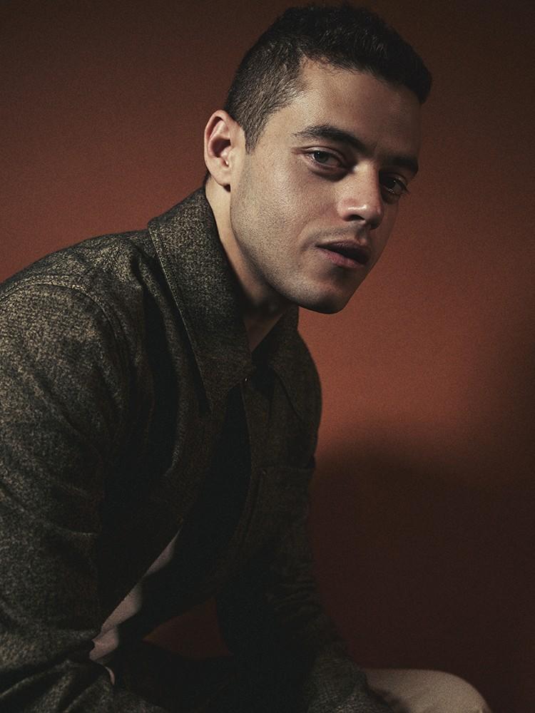 Rami Malek poses for an Interview shoot.