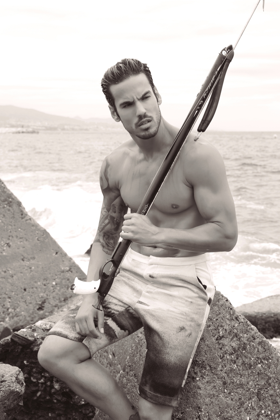 Rodrigo Castelhano Poses for New Photos by David Garcia