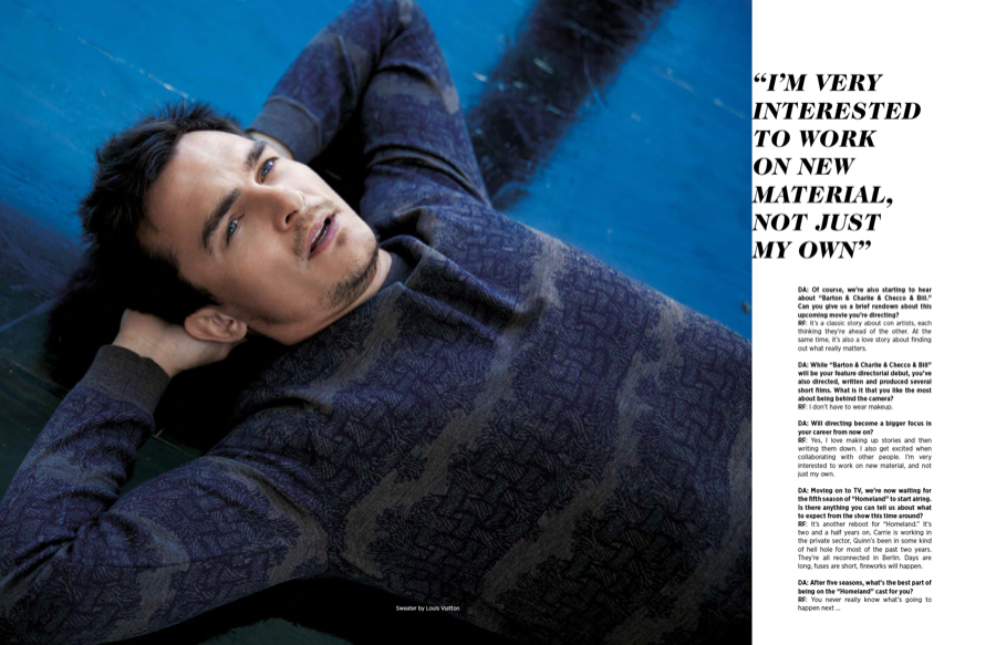 Rupert Friend Da Man August September 2015 Cover Photo Shoot 006 » Rupert Friend Covers August/September 2015 Da Man Rupert Friend Da Man August September 2015 Cover Photo Shoot 006