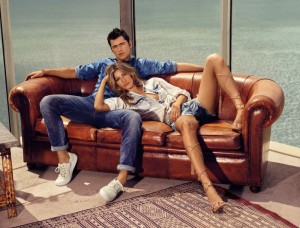 Sean O'Pry Does Double Denim Style for Colcci Spring/Summer 2016 Campaign
