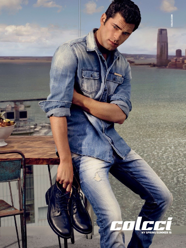 Model Sean O'Pry for Colcci Spring/Summer 2016 Campaign