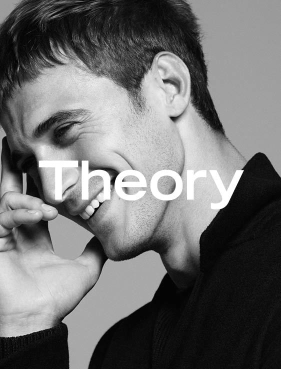Clément Chabernaud photographed by David Sims for Theory fall-winter 2015 campaign