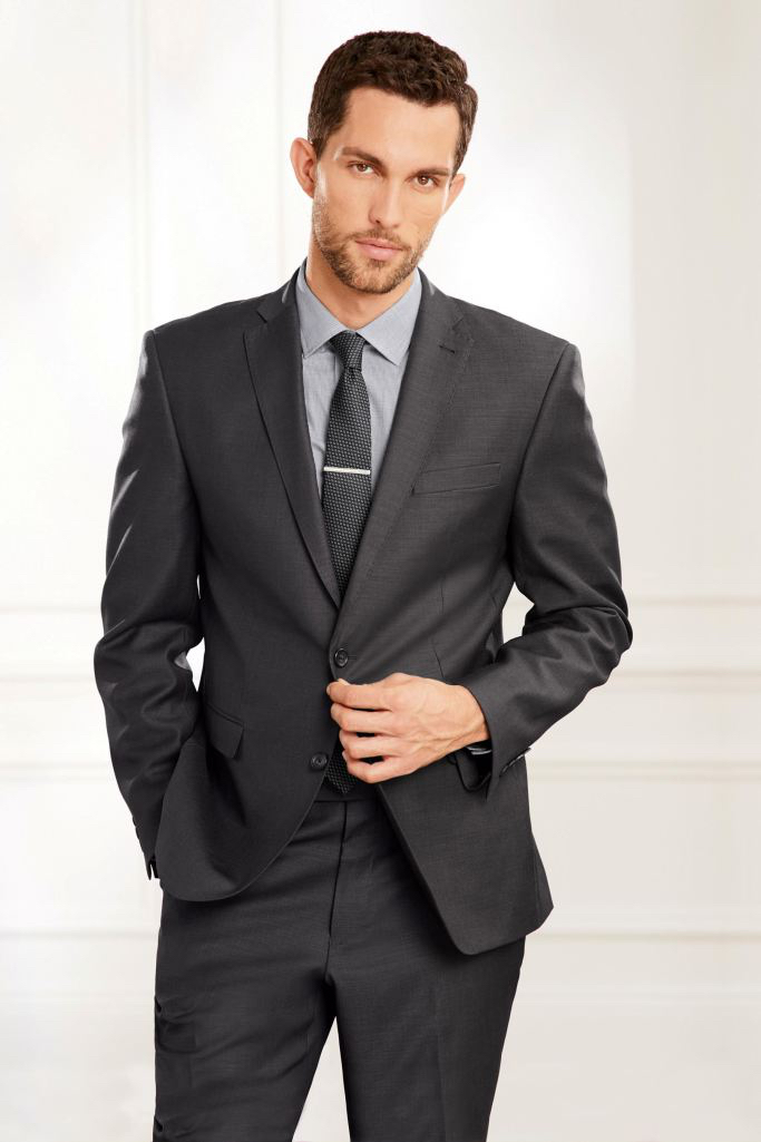 Tobias Sorensen models Next fall 2015 men's suiting styles.
