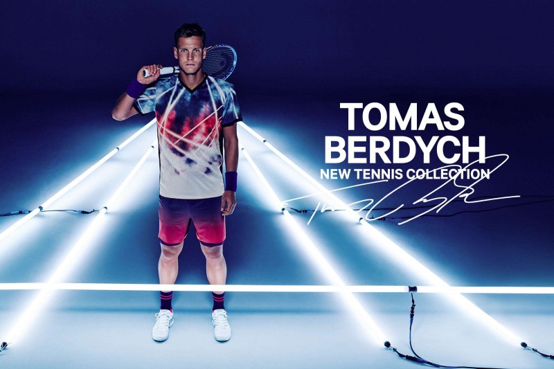 Tomas Berdych for H&M 2015 Tennis Collection
