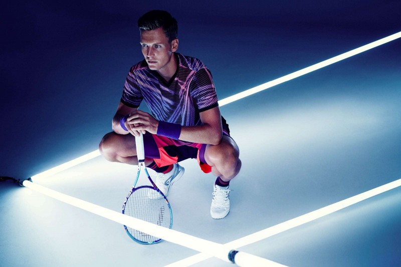 Tomas Berdych reunites with H&M for a new tennis collection.