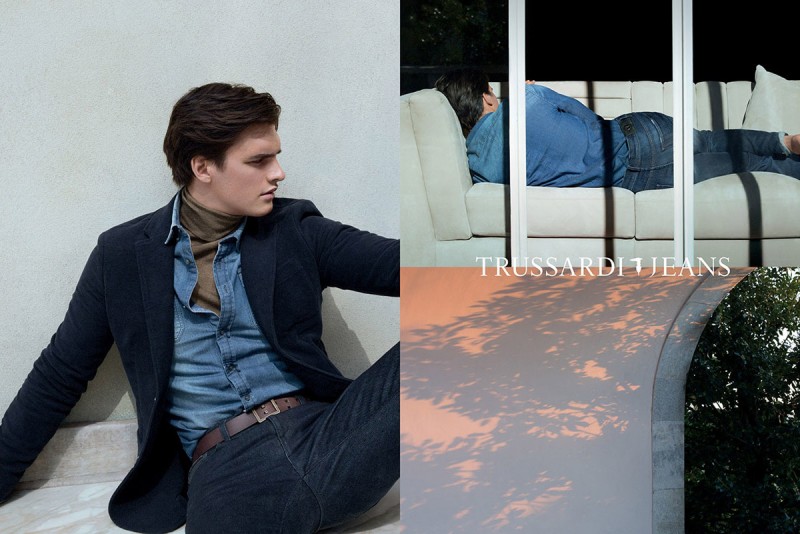 Trussardi Jeans Fall Winter 2015 Campaign Matthew Terry 001
