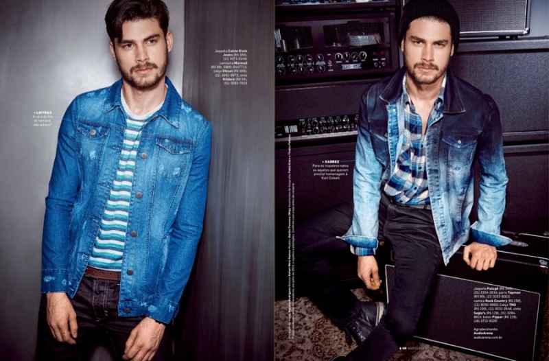 VIP Brazil Fashion Editorial Denim Jacket Shoot Danilo Fonseca 2015 004