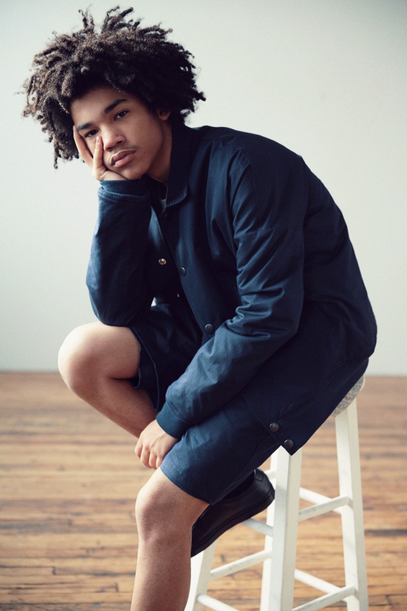 Model Luka Sabbat for Wil Fry Fall/Winter 2015