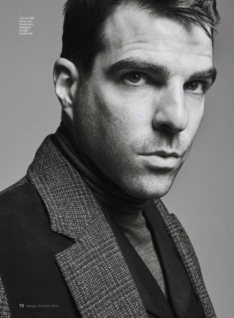 Zachary Quinto for InStyle