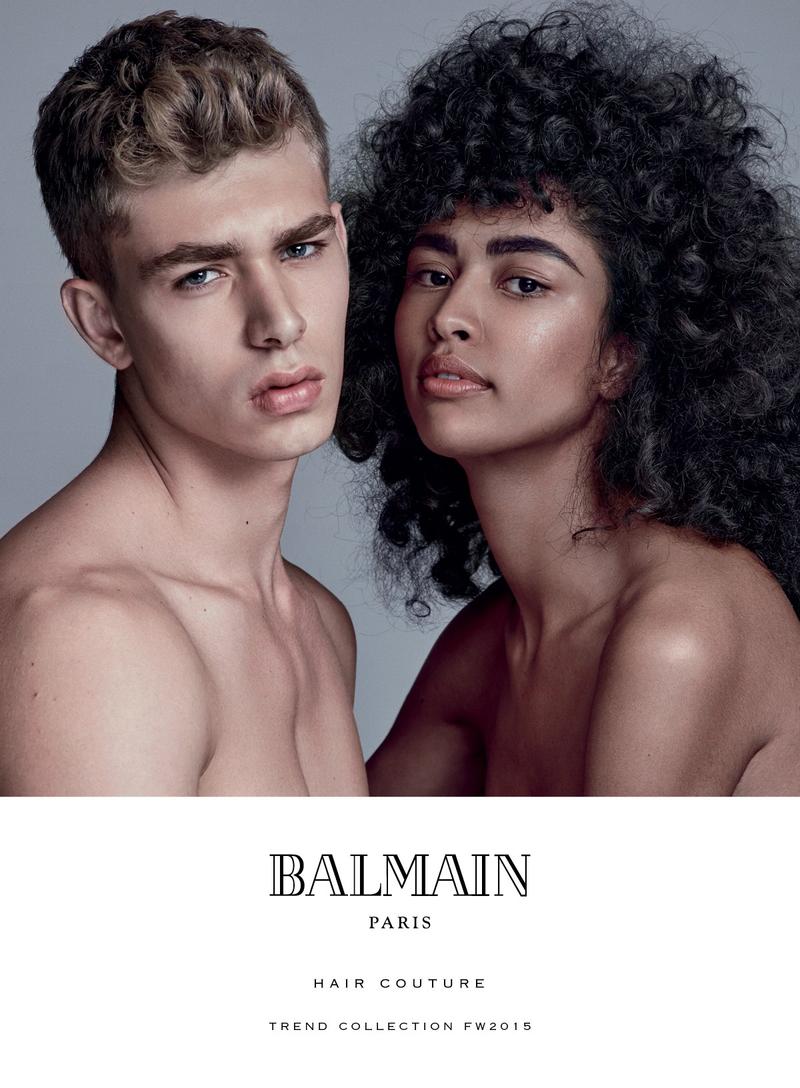 Caian Maroni and Luz Pavon for Balmain