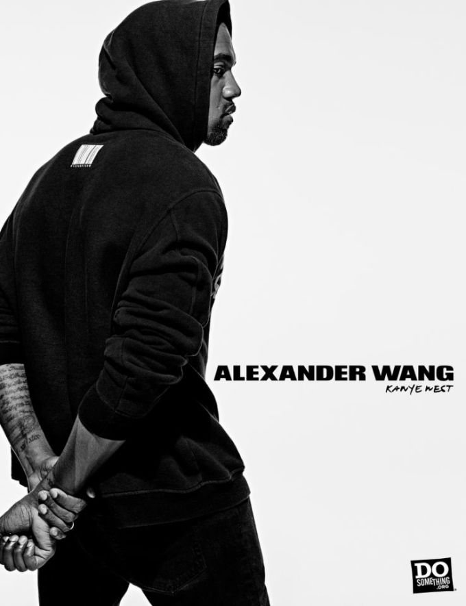 Kanye West for Alexander Wang x DoSomething Campaign