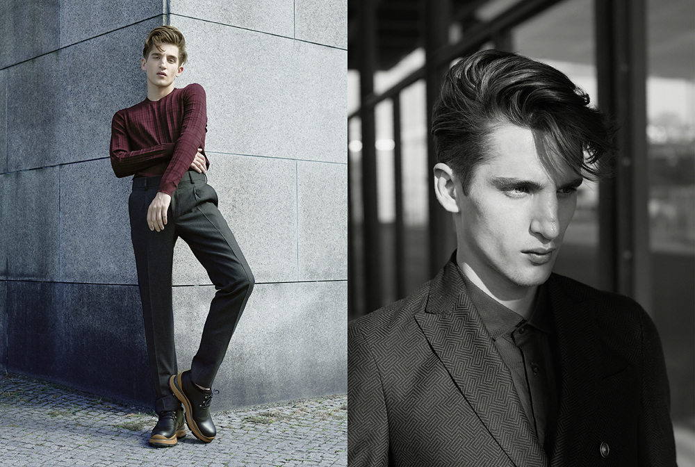 Anatol Modzelewski Goes Sartorial for Wanted Magazine