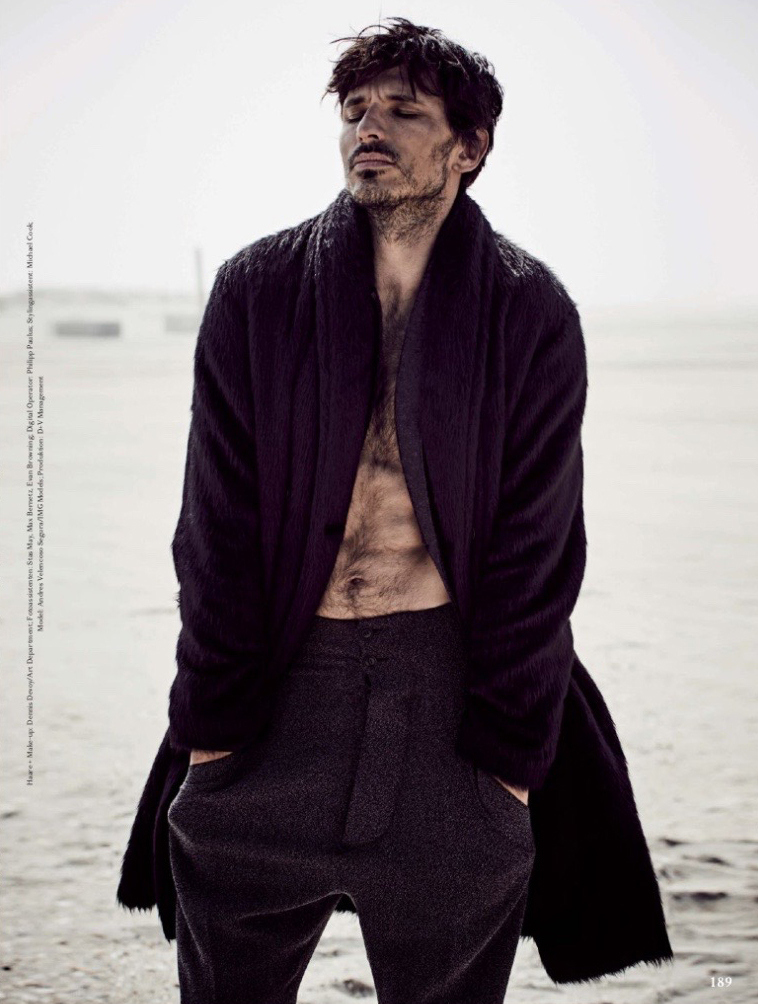Andres Velencoso Segura Dons Fall Coats for GQ Style Germany