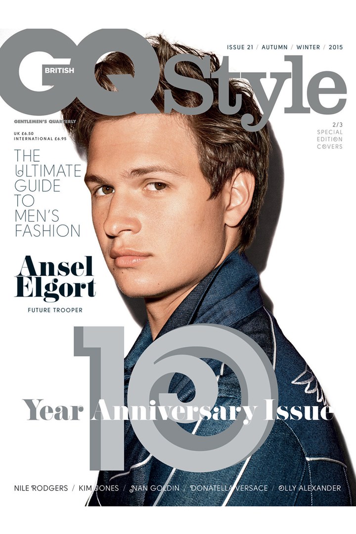 Ansel Elgort covers British GQ Style's fall-winter 2015 issue