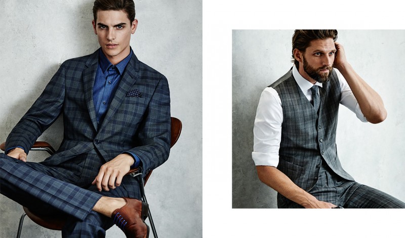 Models Russell Giardina and RJ Rogenski for Aquila