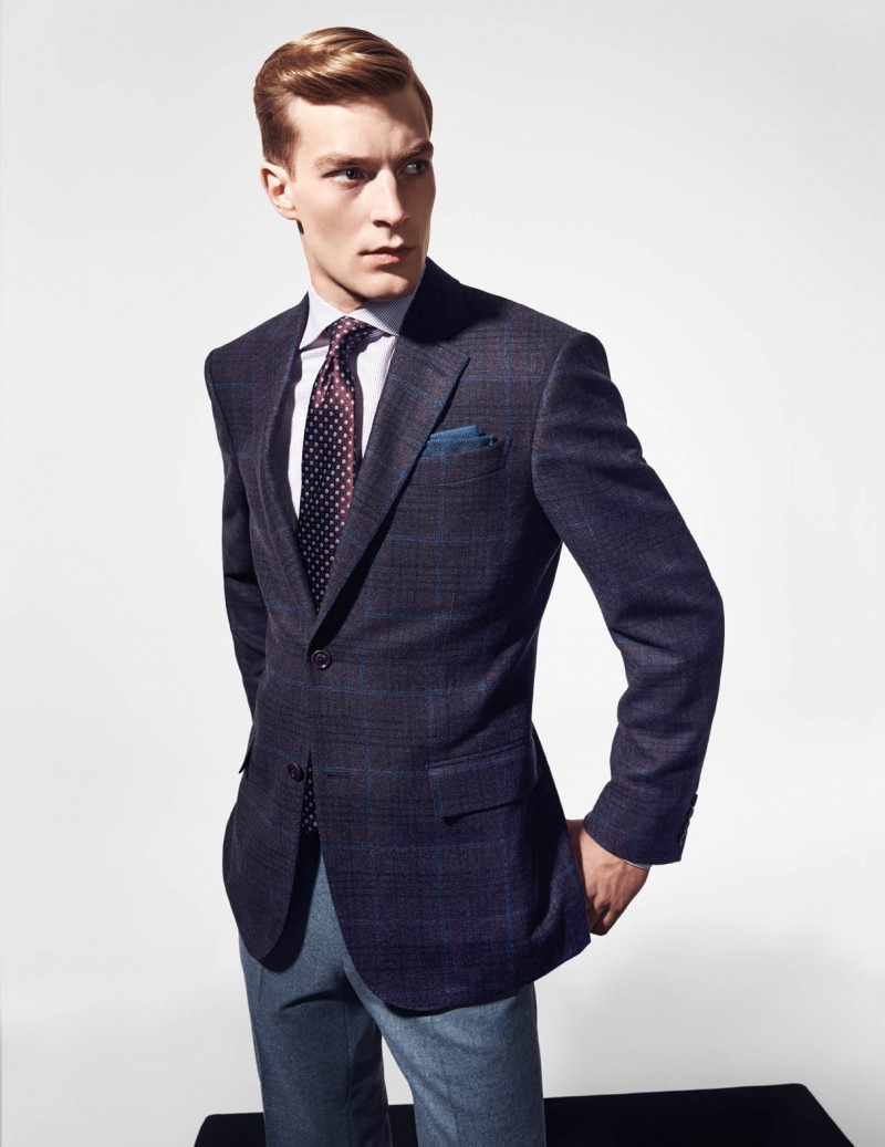 Fenn Sean wears Ermenegildo Zegna.