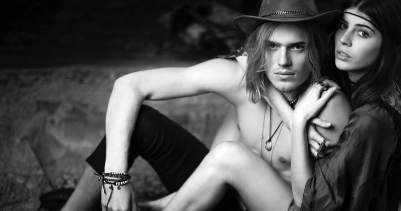 Ton Heukels goes shirtless for Bowen's spring-summer 2016 campaign.