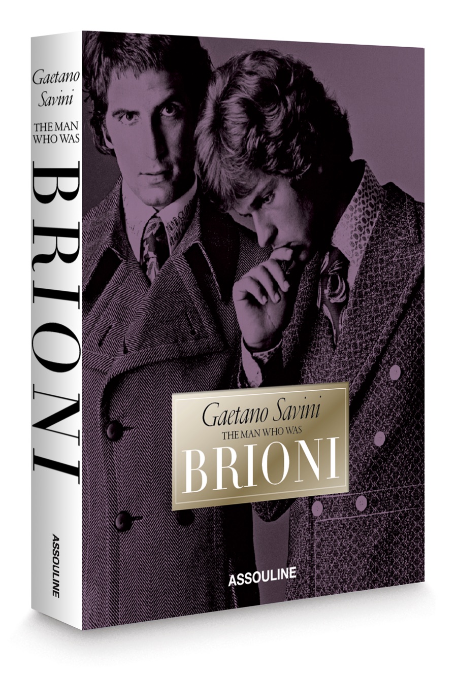 Brioni Gaetano Savini Book Cover Artwork