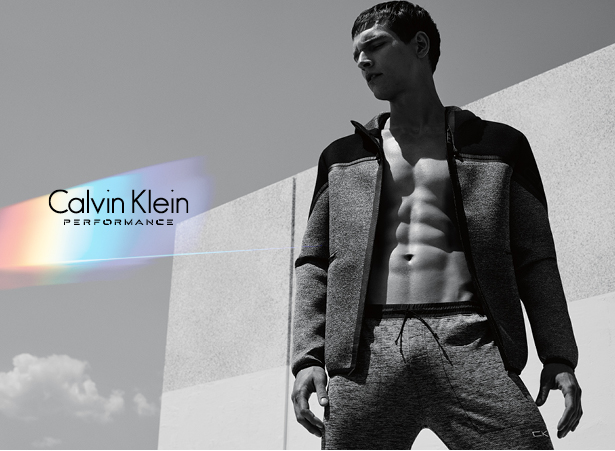 Brazilian model Alexandre Cunha fronts Calvin Klein Performance Fall/Winter 2015 Campaign
