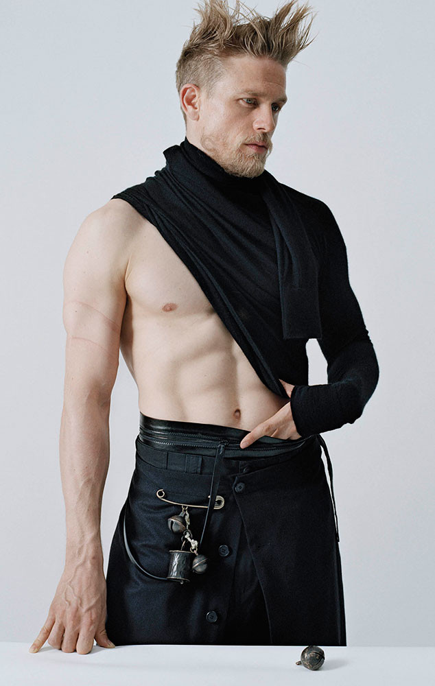 Charlie Hunnam photographed by Tim Walker for VMAN.
