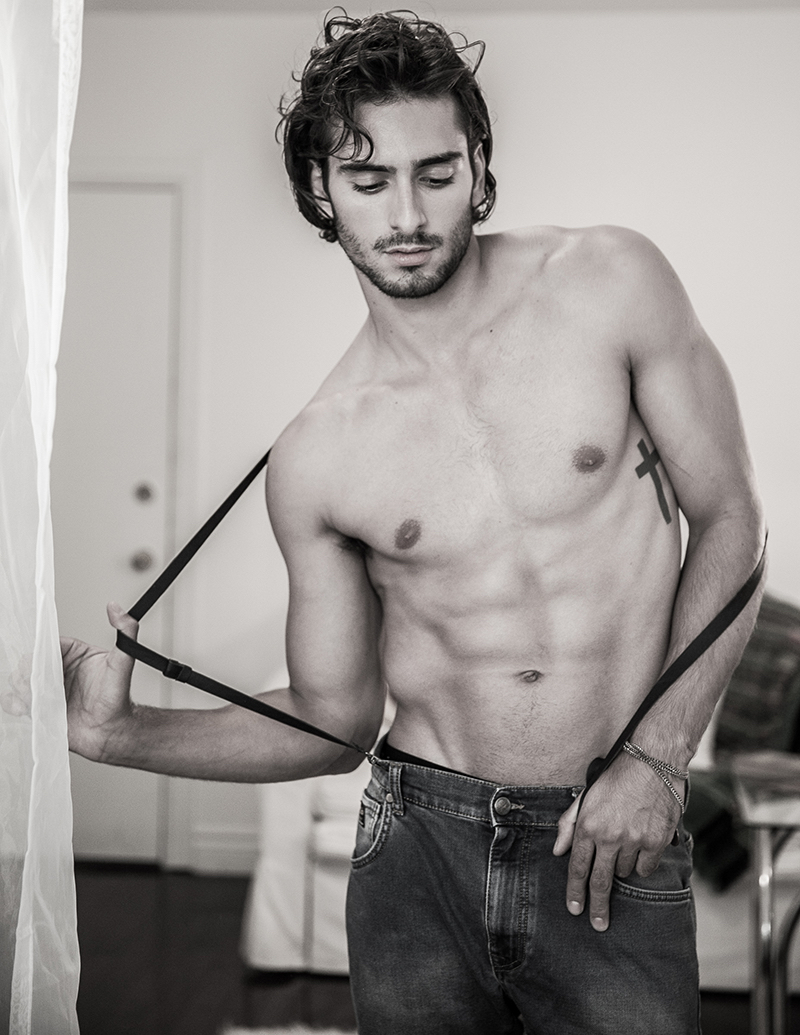 Christian Mazzilli Plays Model Muse to Juan Neira