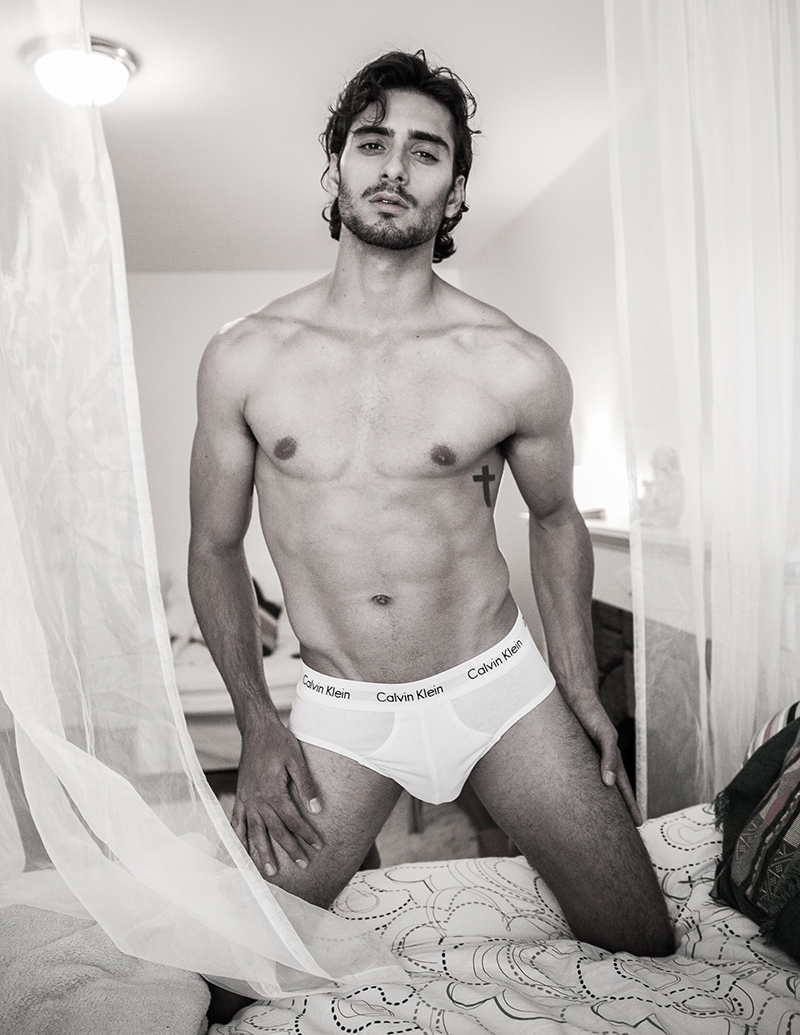 Christian Mazzilli Plays Model Muse to Juan Neira