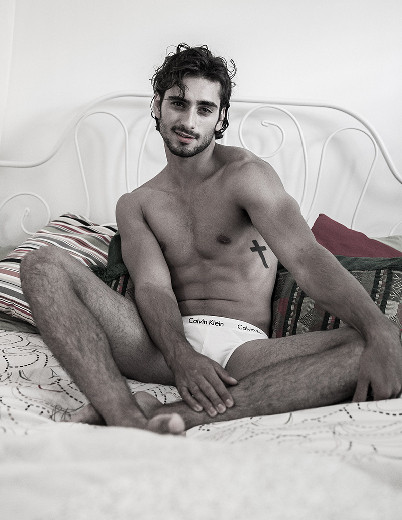 Christian Mazzilli Plays Model Muse to Juan Neira