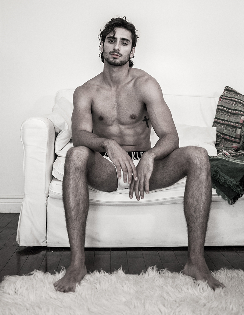Christian Mazzilli Plays Model Muse to Juan Neira